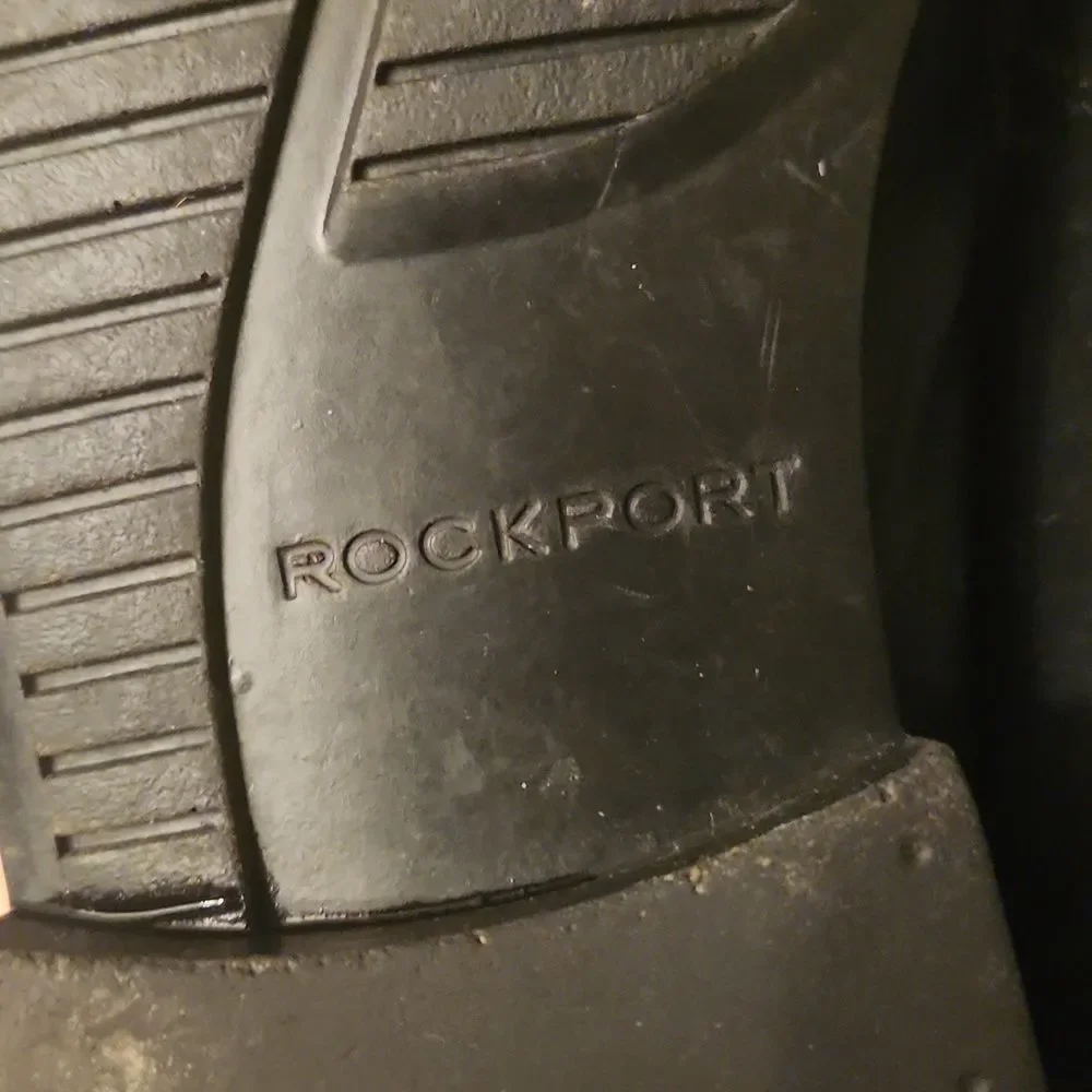 Rockport Men's Walkability Black Driving Loafers Size 8.5